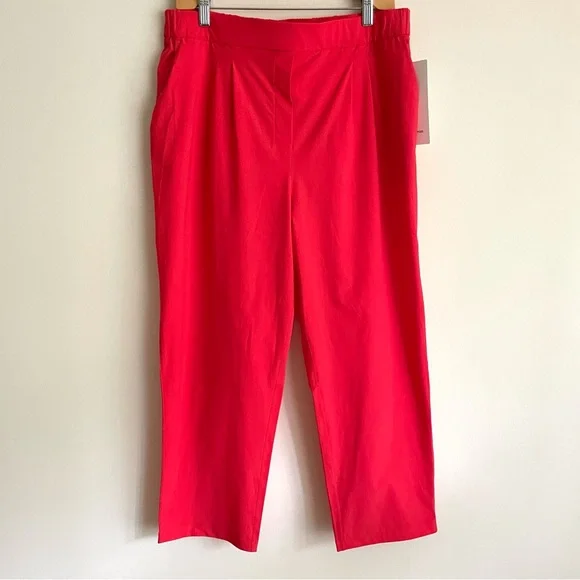 lululemon Your True Trouser High Rise Crop Pant in Carnation Red NWT - Picture 4 of 12
